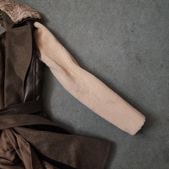 NWT Reed Krakoff Leather Long Vest with Wool and Silk Liner Size Medium - Picture 7 of 16